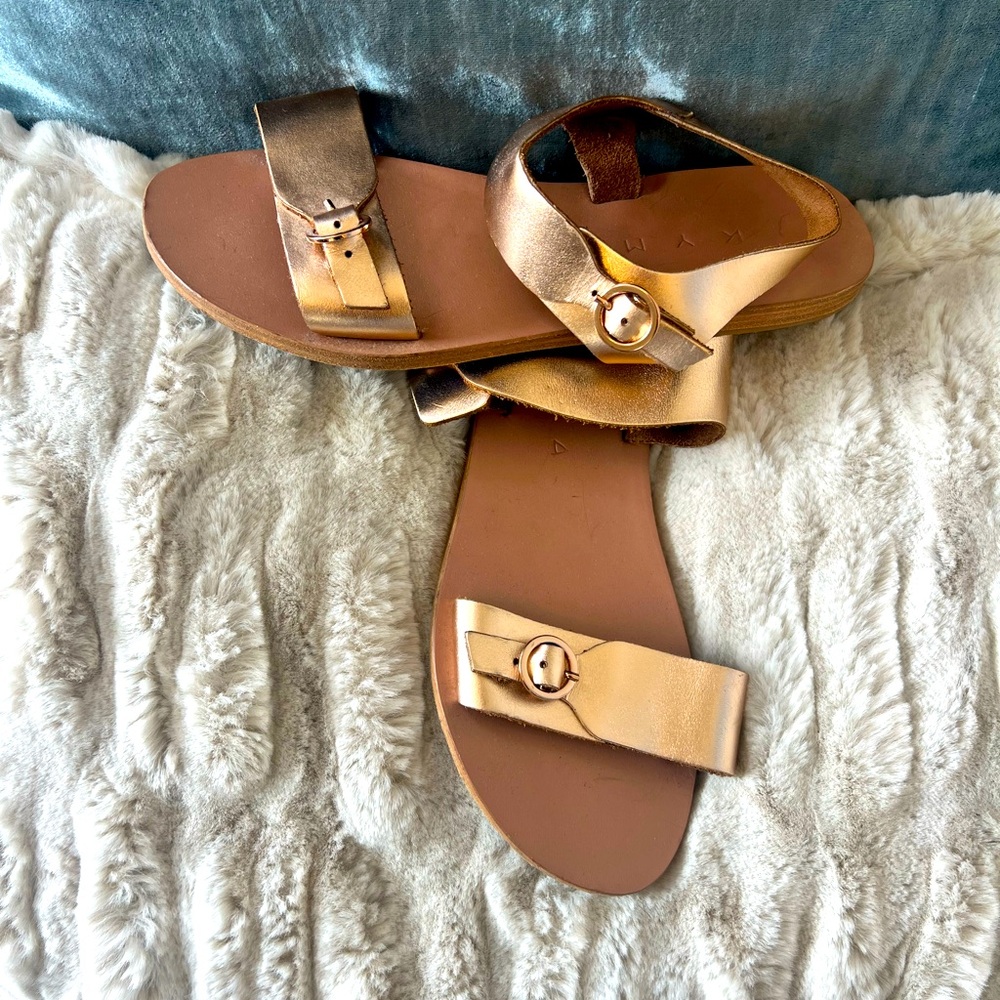 Elegant Gold Sandals